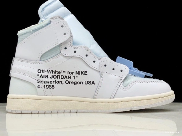 Cheap MAX Jordan Off-White Retro High White Air 1 AQ0818-100 0812
